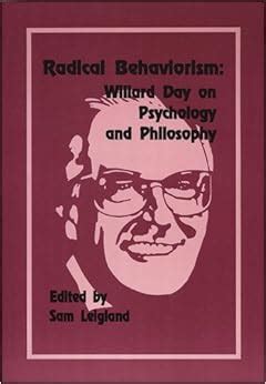 radical behaviorism willard day on psychology and philosophy Epub